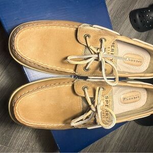 Sperry Tan Boat Shoes